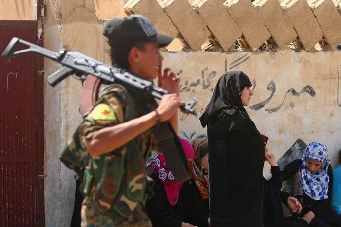 Washington has provided weapons such as AK-47s to the Kurdish People's Protection Units (YPG) which is fighting IS in Syria, but Turkey is furious, viewing the milita as a terror group