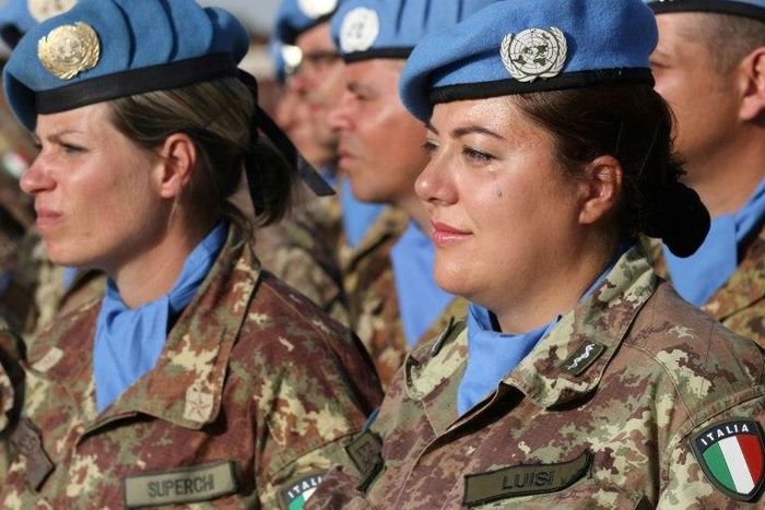 Members of the UN Interim Force in Lebanon (UNIFIL)