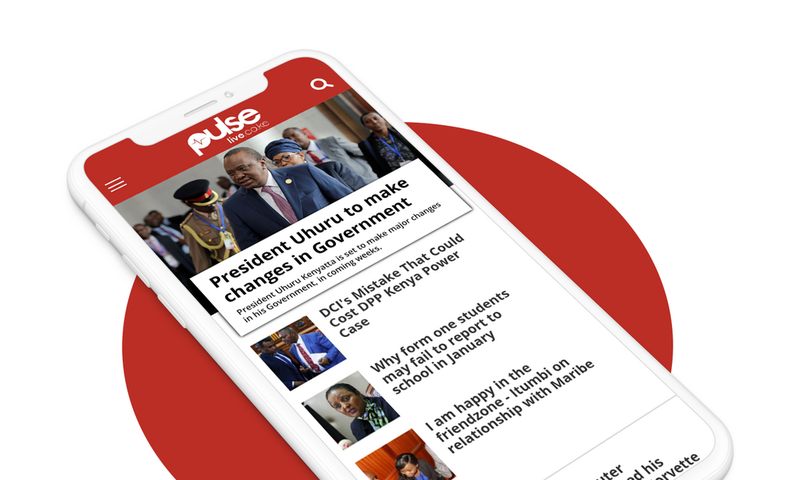 Pulse Website Press Release Design Phone
