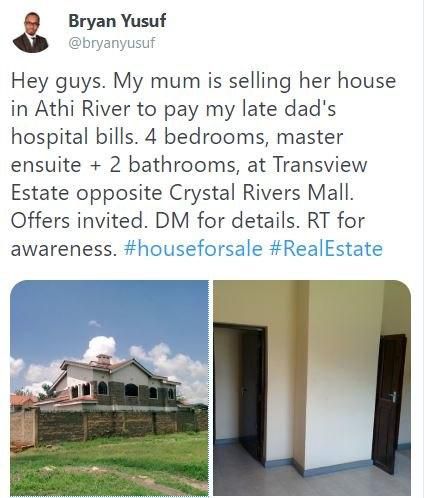 William Kabogo comes to the rescue of woman selling her mansion over husband’s hospital bill