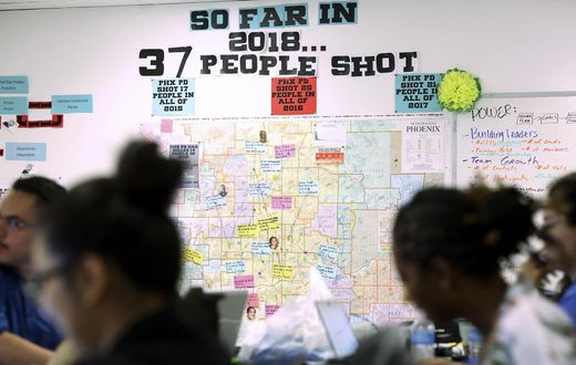 Police Violence Is Up in Phoenix. City Officials Blame Civilians.