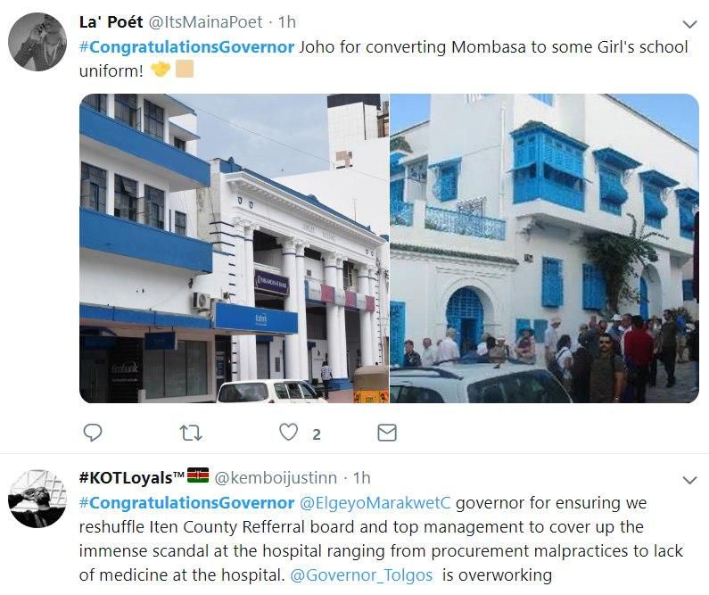Governors trolled on Twitter