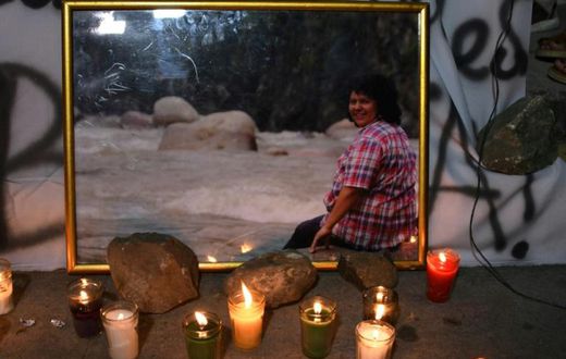Prior to her murder Berta Caceres had received numerous death threats because she was mobilizing Lenca Indians against the construction of a hydroelectric power station on the territory of this ethnic group