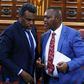 DPP Noordin Haji with DCI boss George Kinoti. The two are part of a multi-agency team investigating high level corruption cases