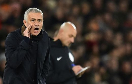 Jose Mourinho has all but given up hope of Manchester United finishing the year in the top four
