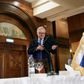 After the meeting Russia's deputy foreign minister Sergei Ryabkov, seen in 2014, asked by journalists if the issue of the diplomatic compounds had been resolved, replied: "Almost, almost"