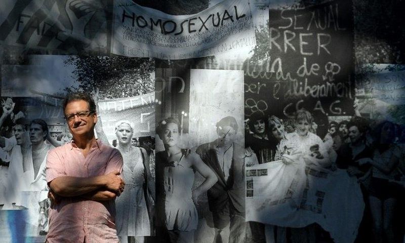 Under Franco "being gay was your social death," said Joan Andreu Bajet of the Catalan Gay Liberation Front