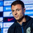 Manchester City is expected to pursue a deal for West Brom player Jonny Evans, pictured in July 2017, but Man City coach Pep Guardiola says that signing Evans is "not make-or-break" for the team