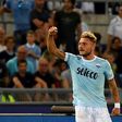 Lazio's midfielder Ciro Immobile scored a penalty goal during the Italian Super Cup final match with Juventus, which pushed his team toward their ultimate 3-2 victory