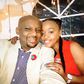 Janet Mwaluda with her fiancé  Ian Mukuria