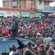 President Uhuru Kenyatta with residents of Mosoriot, Nandi County.