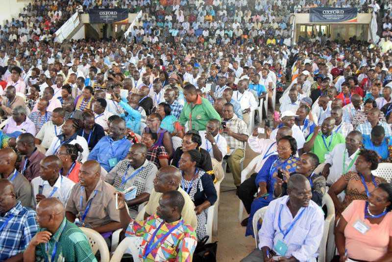 Schools Head Teachers in Mombasa during a meeting