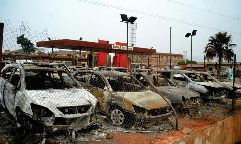 The inferno in the early hours of Wednesday was the latest to hit the downtown Lagos neighbourhood of Abule-Egba in recent years