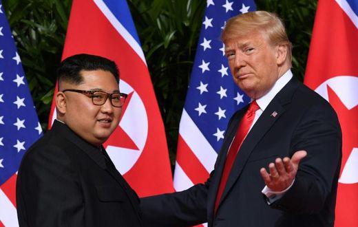 North Korean leader Kim Jong Un and US President Donald Trump met in Singapore in June but since then Pyongyang has taken few concrete steps to abandon its nuclear and ballistic missile programmes
