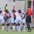 Ulinzi Stars celebrating a goal