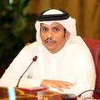 (FILES) Qatari Foreign Minister Mohammed bin Abdulrahman Al-Thani at a press conference in Doha on June 8, 2017