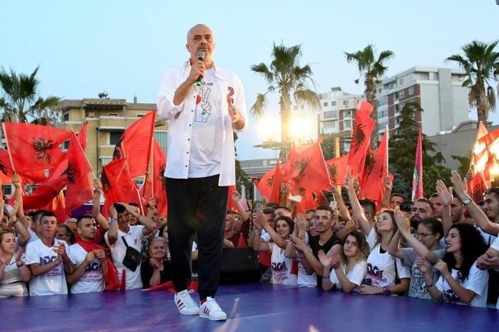 Albania's Prime Minister Edi Rama is former mayor of the capital Tirana