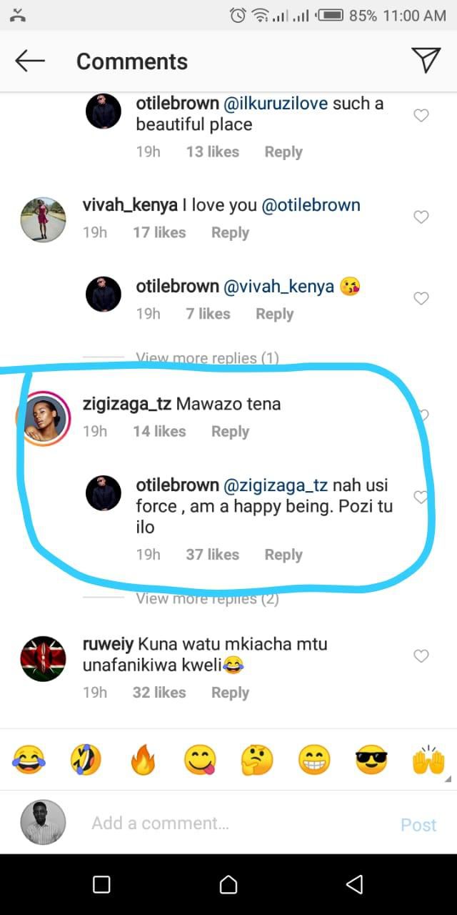 Don’t force it, I’m not stressed – Otile Brown