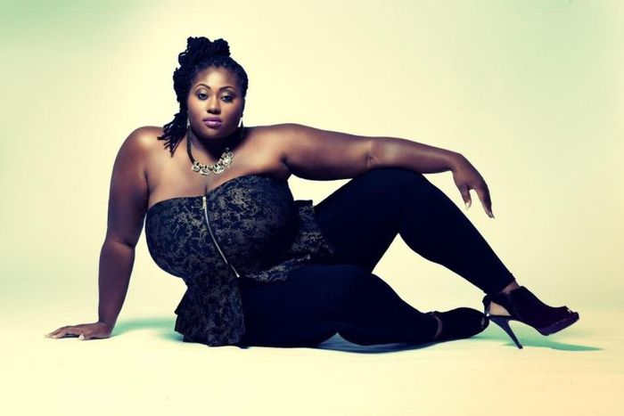 Plus size model, Jezra M.