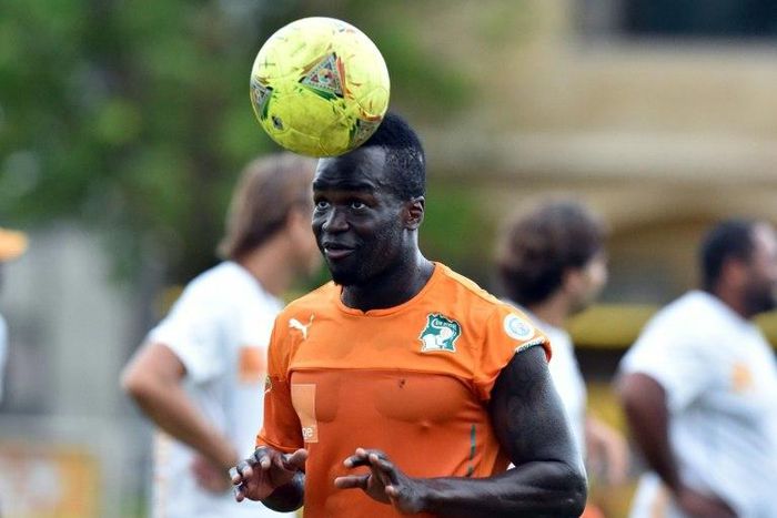 Ivory Coast's Cheick Tiote, pictured in 2014, was capped 52-times and played in teh 2010 and 2014 World Cup