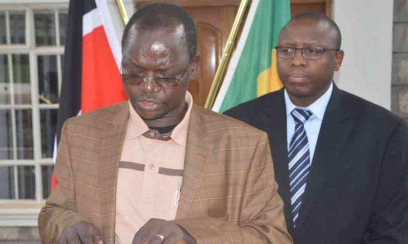 File image of West Pokot Governor John Lonyangapuo.
