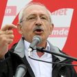 Republican People's Party (CHP) leader Kemal Kilicdaroglu addressing lawmakers Tuesday in a speech during his protest walk to Istanbul from Ankara