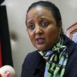 Education Cabinet Secretary Amb. Amina Mohamed addressing the media