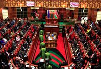 Kenyan parliament during a past session