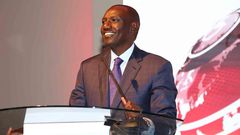 DP William Ruto during a past address (Twitter)