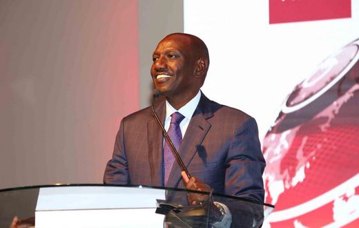 DP William Ruto during a past address (Twitter)