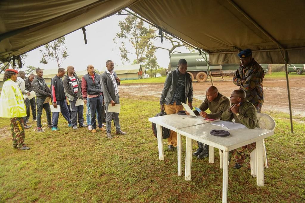 30 youths turned away from KDF recruitment over sexually transmitted diseases