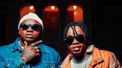 Sagini and Khaligraph Jones. (Instagram)