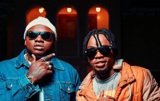 Sagini and Khaligraph Jones. (Instagram)
