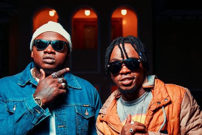 Sagini and Khaligraph Jones. (Instagram)