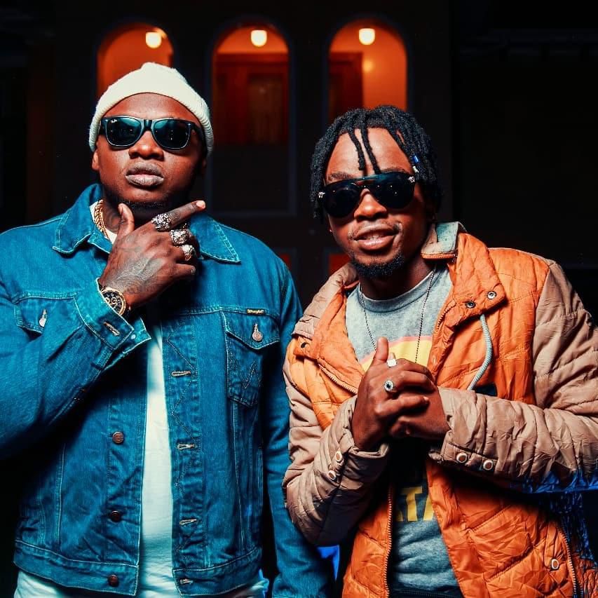 Sagini and Khaligraph Jones. (Instagram)