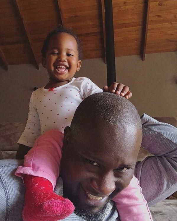 Tedd Josiah with his daughter Jamila. Tedd Josiah speaks on getting married
