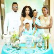 Diamond with his Kids Tiffah and Nillan, Zari and Mama Dangote. Zari Hassan throws shade at Diamond over their kids