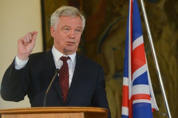 Britain's Brexit minister wants talks on a transitional period after Britain quits the EU to ease the shock of the change