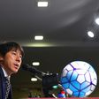 South Korea's new national football team coach Shin Tae-Yong speaks during a press conference at the Korea Football Association in Seoul, on July 6, 2017