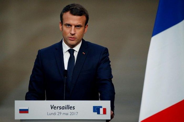 French President Emmanuel Macron spoke by phone with Qatari leader Sheikh Tamim bin Hamad Al-Thani and restated the "importance of preserving stability in the region"