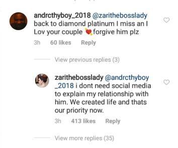 Zari Hassan's post