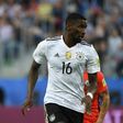 Germany defender Antonio Rudiger controls the ball during the 2017 Confederations Cup final between Chile and Germany at the Saint Petersburg Stadium in Saint Petersburg on July 2, 2017