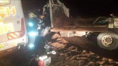 2 dead, 11 injured in Sunday morning accident