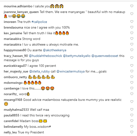 Akothee’s Lecture on women who like spending their time in Hotel rooms excites Kenyans