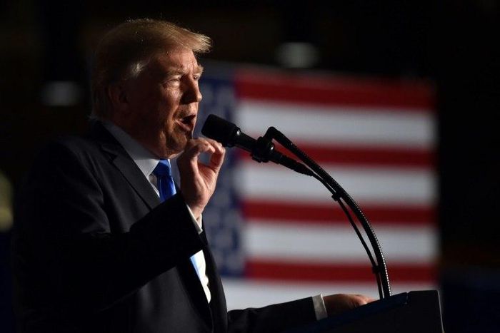 President Trump delivers his address