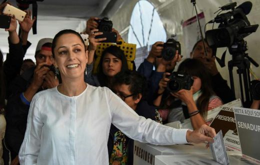 Claudia Sheinbaum rode to victory on an anti-establishment wave