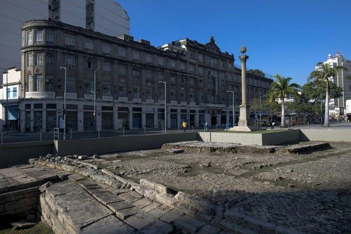 Some million slaves from Africa took their first steps in Brazil on Valongo Wharf in Rio de Janeiro which is being considered for UNESCO status
