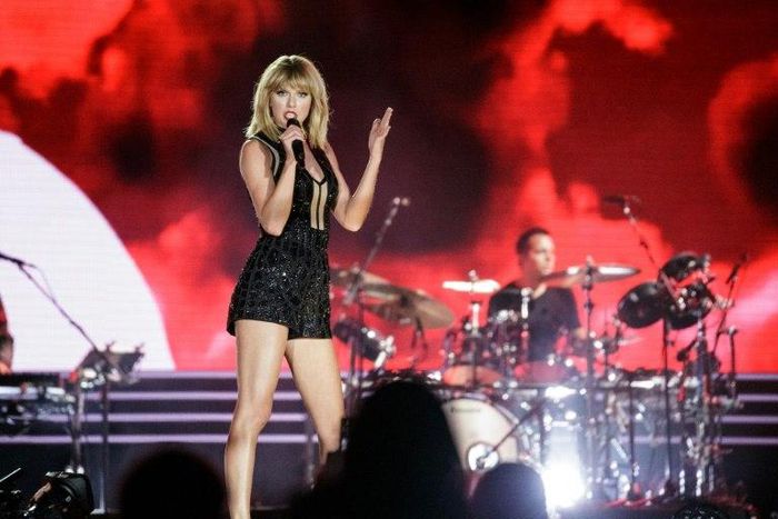Singer Taylor Swift, seen here performing at a 2016 concert, had broken down in tears during closing arguments