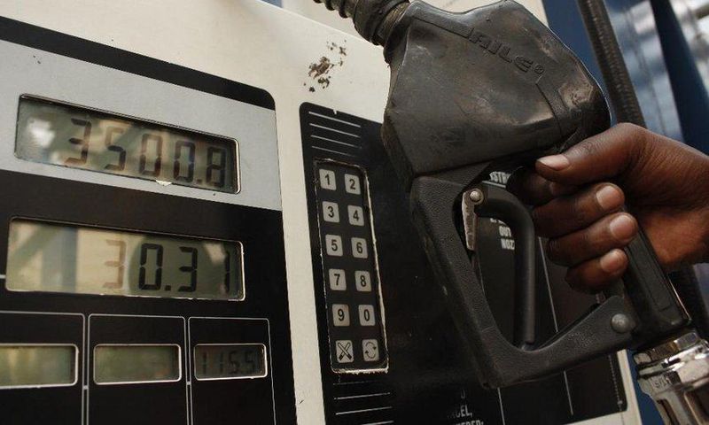A fuel attendant at Petrol Station