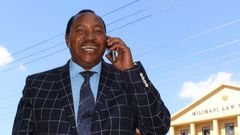 Kabete MP Ferdinand Waititu during a past appearance at Milimani law courts.